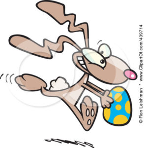 439714-Cartoon-Bunny-Running-With-An-Easter-Egg-Poster-Art-Print